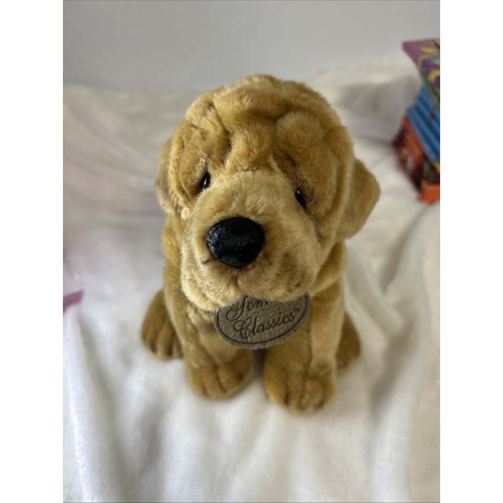 Russ Yomiko Classics Sharpei Plush Dog‎ Stuffed Animal Toy Wrinkles Soft unisex